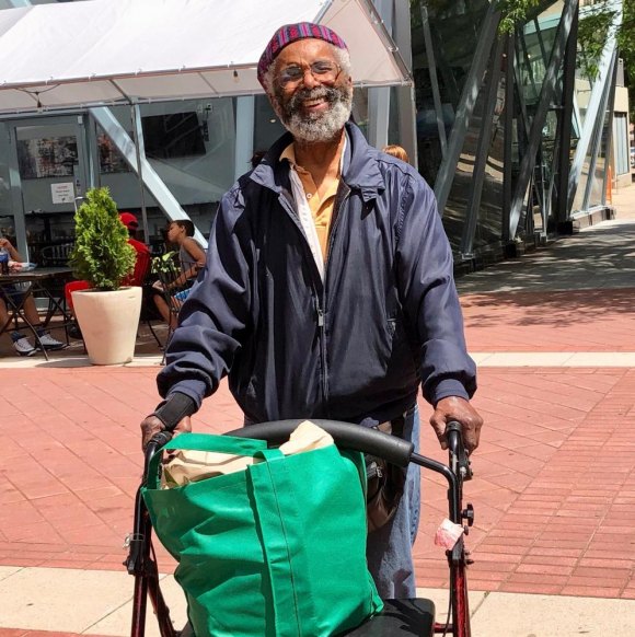 Roosevelt Island Day in Pictures, 2019 89 years young and still tickling the ivories, piano player and advertising hall of fame member Roy Eaton.